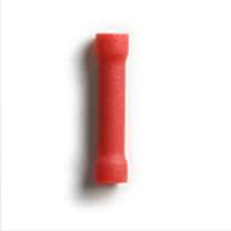 Red Butt Splice Connectors Nylon Insulated 22-18 AWG (100/Bag)