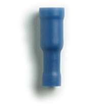 Snap Plugs Female Nylon Insulated Blue 16-14 AWG .156 Tab (100/Bag)