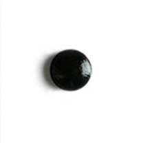 Black Urethane Bumpers Adhesive Back .750 inch diameter (19mm)  Cylindrical shape 490/bag