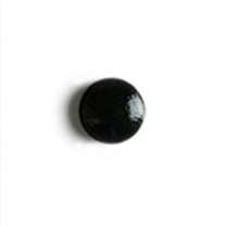 Black Urethane Bumpers Adhesive Back .375 inch diameter (9.5mm) Cylindrical shape - 600/bag